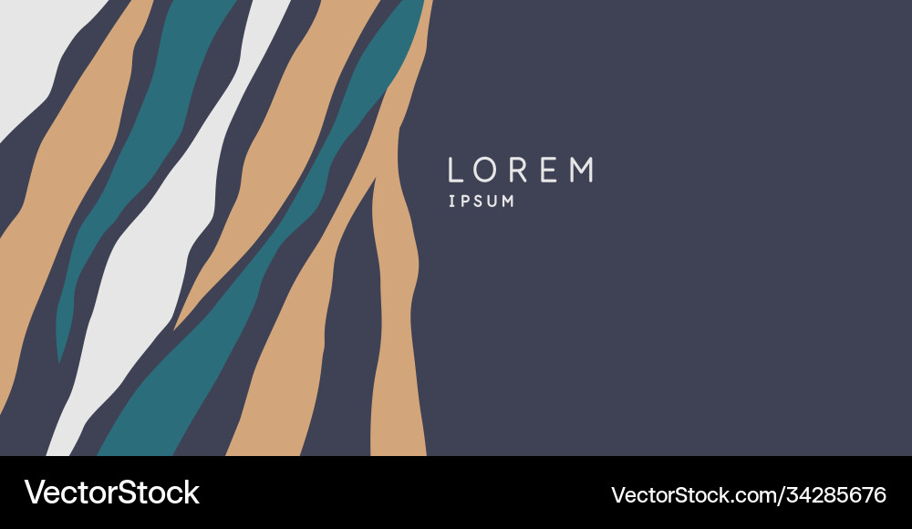 Abstract Stripe Pattern Vector Image