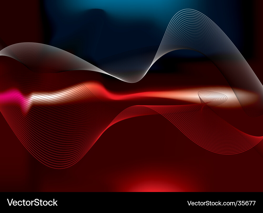 Dynamic Stroke Effect vector image