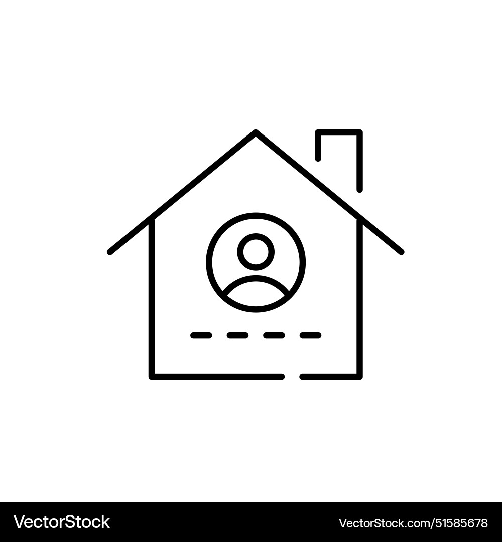 Home with user avatar and password input field Home with user avatar and password input field vector image