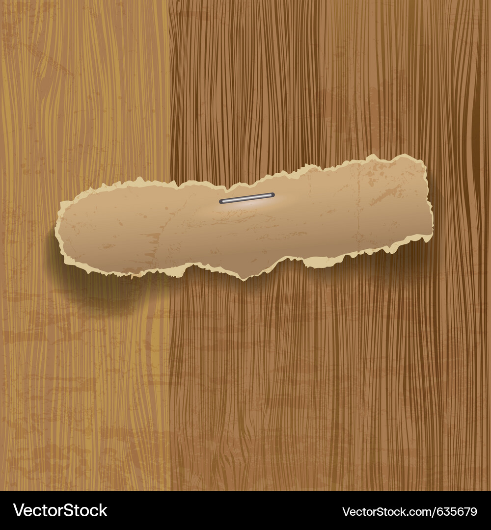 Torn Paper Background Vector Image