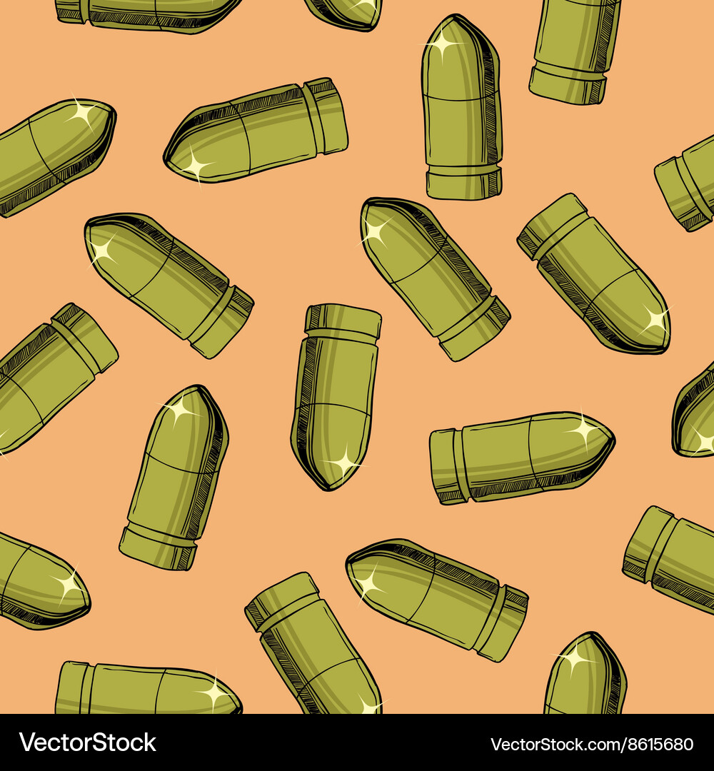 Bullet pattern Vector Image