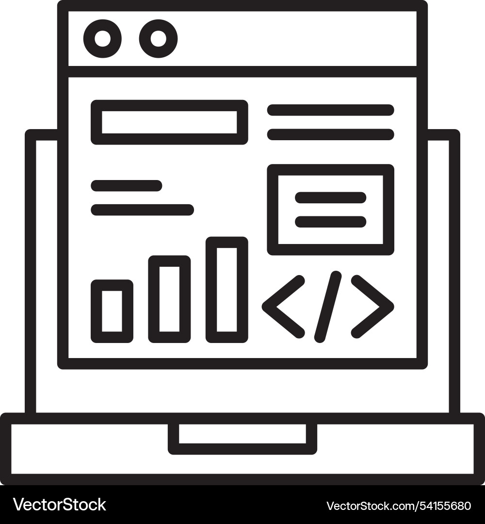 Code deployment icon design Vector Image