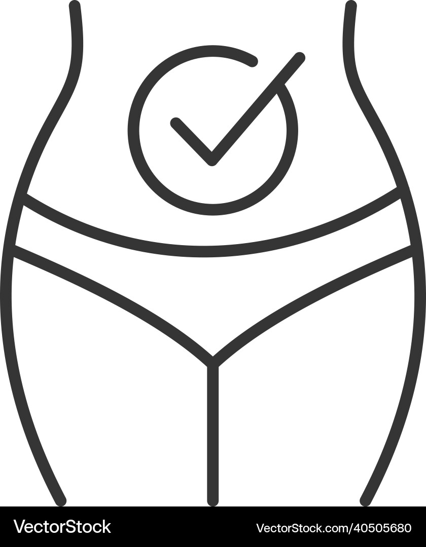 Frau Stoffwechsel gute Verdauung monochrome Linie Frau Stoffwechsel gute Verdauung monochrome Linie vektorbild
