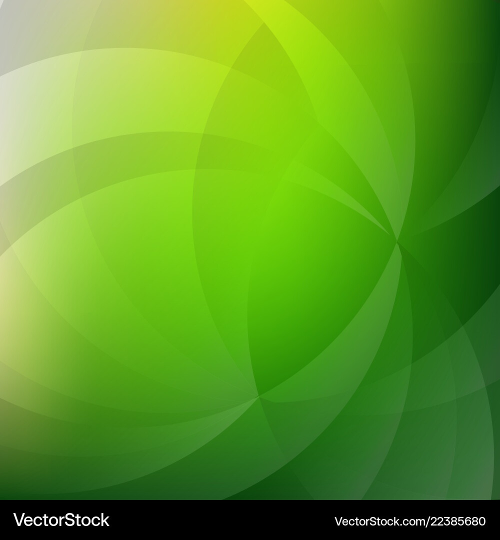 Gradient Mesh Green Background Vector Image