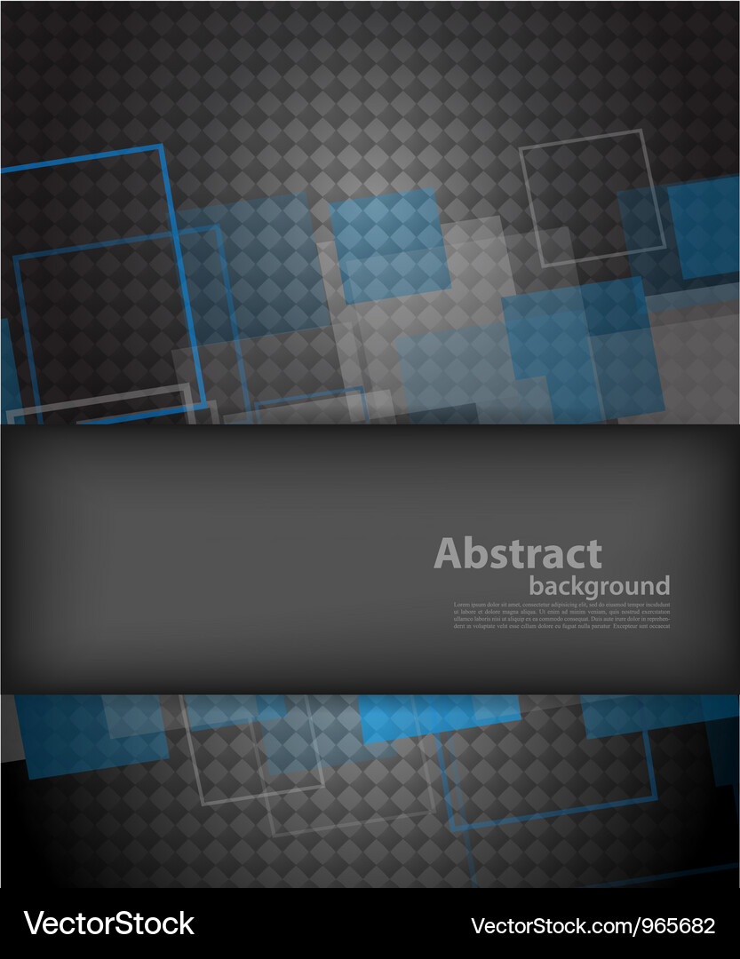 Background with squares Vector Image