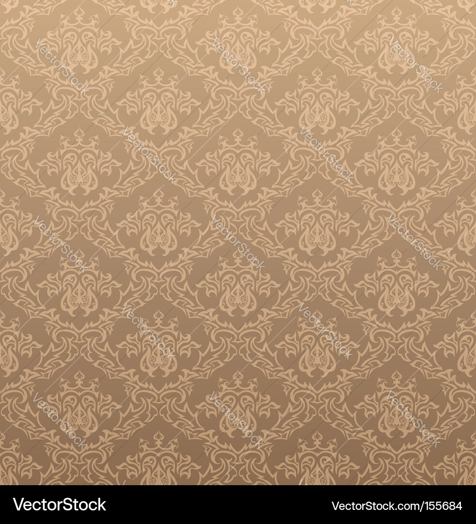 Damask Muster Vektorbild