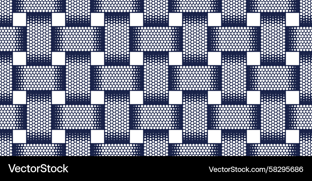 Wicker Pattern Seamless Texture Vector Image