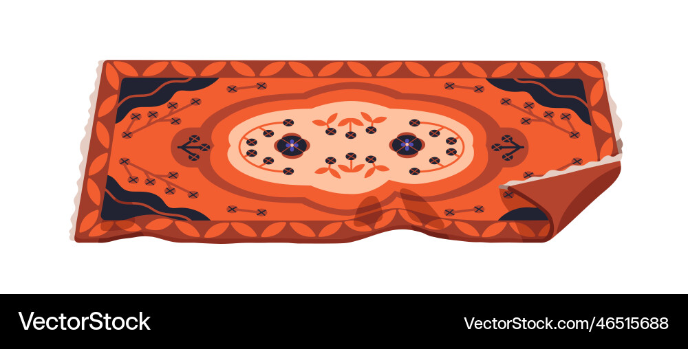 Ornate Carpet Pattern Vector Image