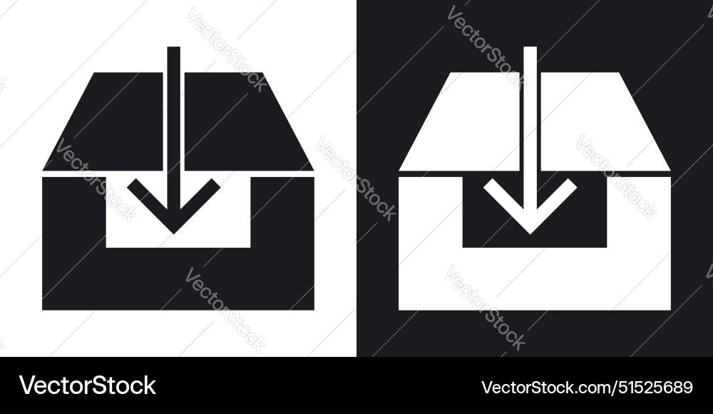 Inbox icon Inbox icon vector image