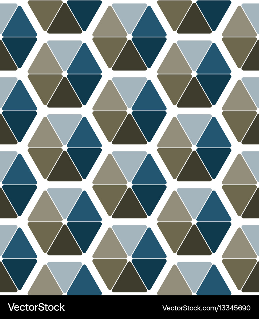 Abstract Hexagon Pattern Vector Image
