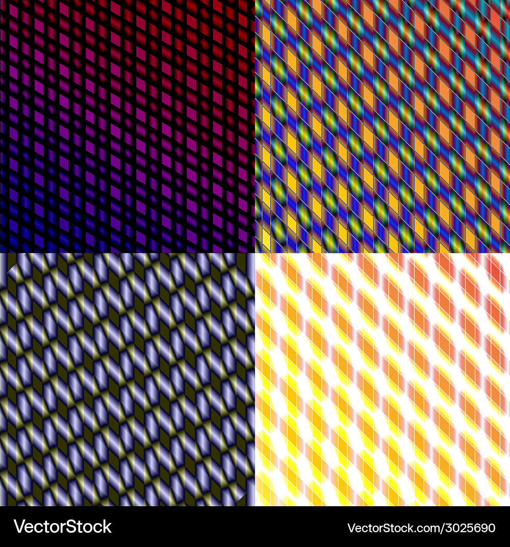 Set of splash color abstract glowing background Vector Image