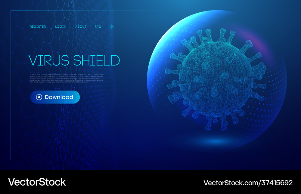 Coronavirus vaccine background stop Coronavirus vaccine background stop vector image