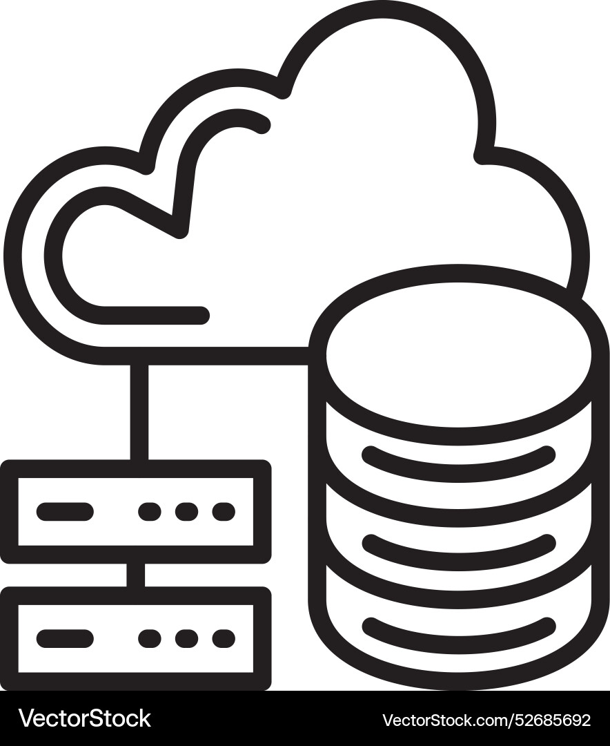 Database icon Vector Image