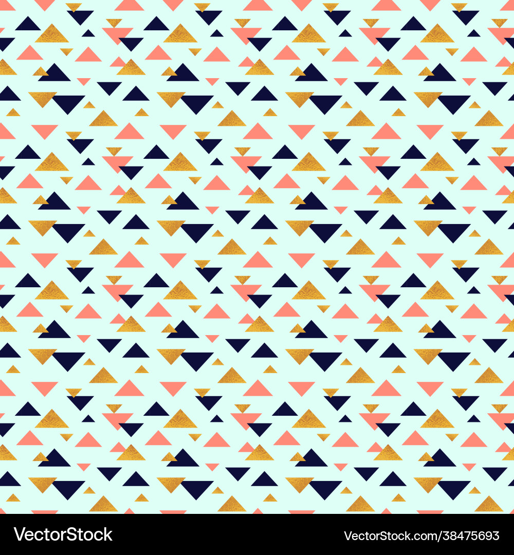 Abstract seamless pattern with triangles Abstract seamless pattern with triangles vector image