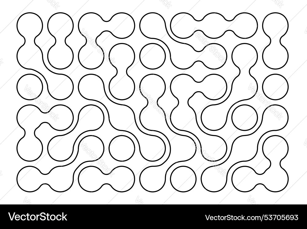 Metaball pattern connected fluid drops Metaball pattern connected fluid drops vector image