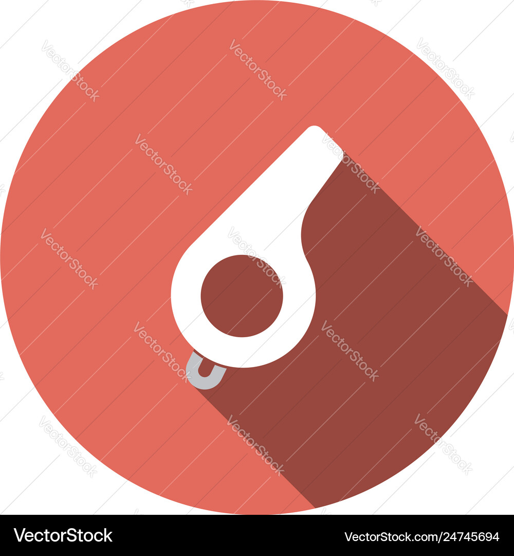American Football Whistle Ikone American Football Whistle Ikone vektorbild
