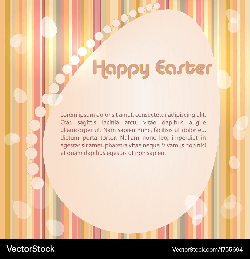 Easter colorful background Vector Image