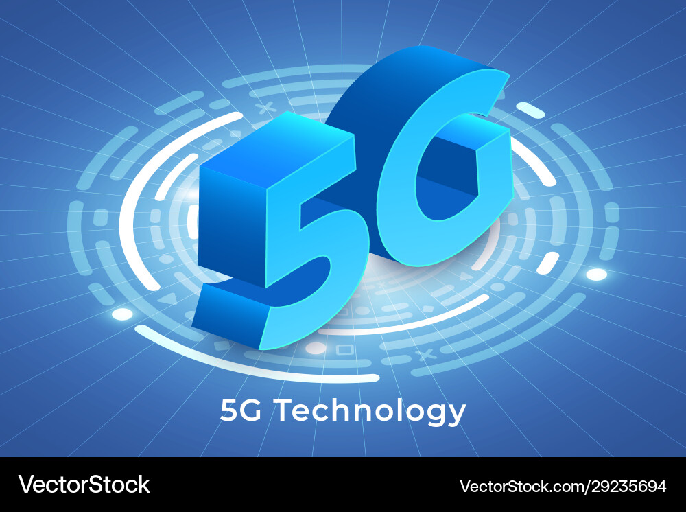 Isometric ai 07 vector image