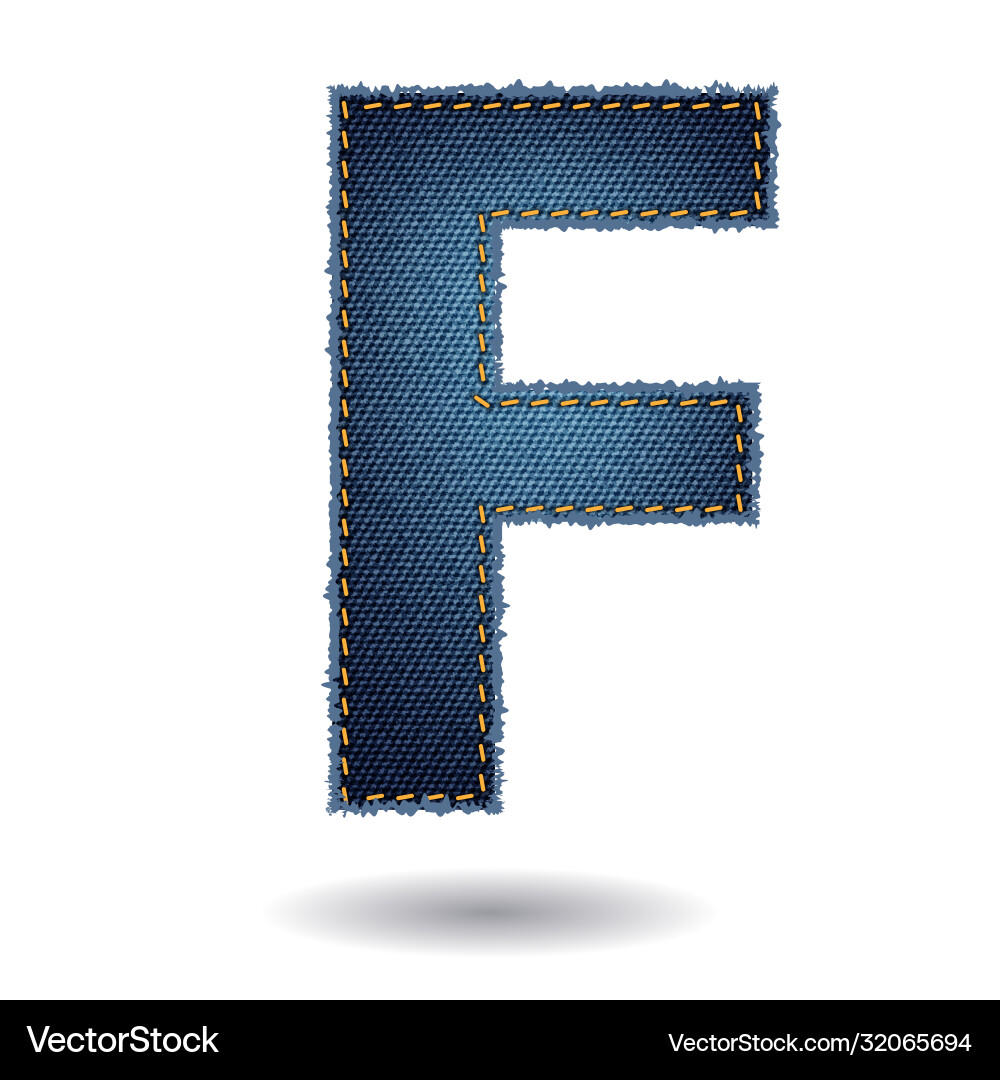 Jeans Alphabet isoliert auf weißem Hintergrund Jeans Alphabet isoliert auf weißem Hintergrund vektorbild