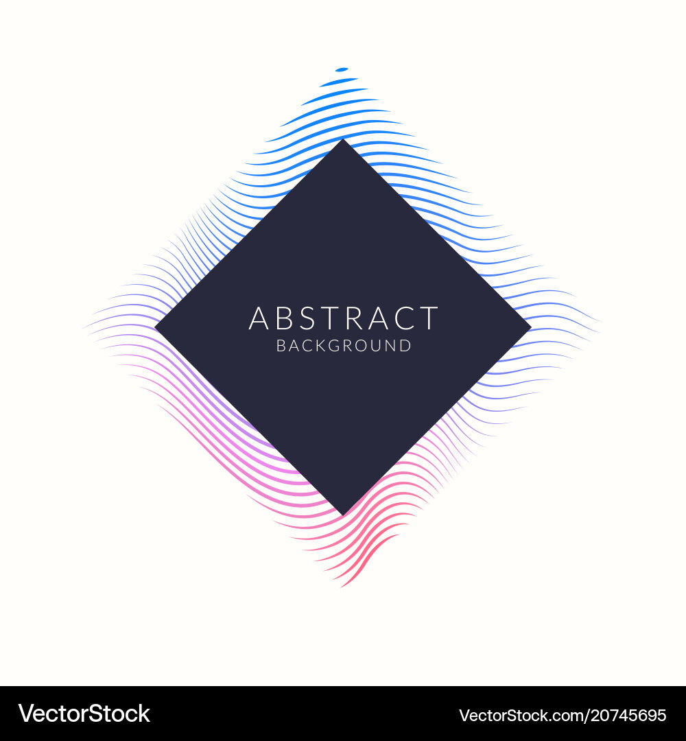 Abstract background with dynamic waves Abstract background with dynamic waves vector image