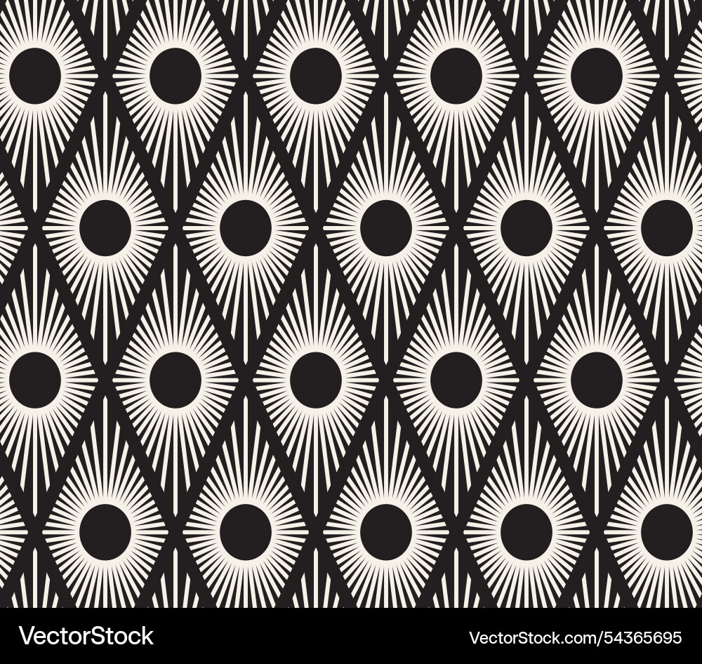 Seamless pattern repeating geometric elements Seamless pattern repeating geometric elements vector image