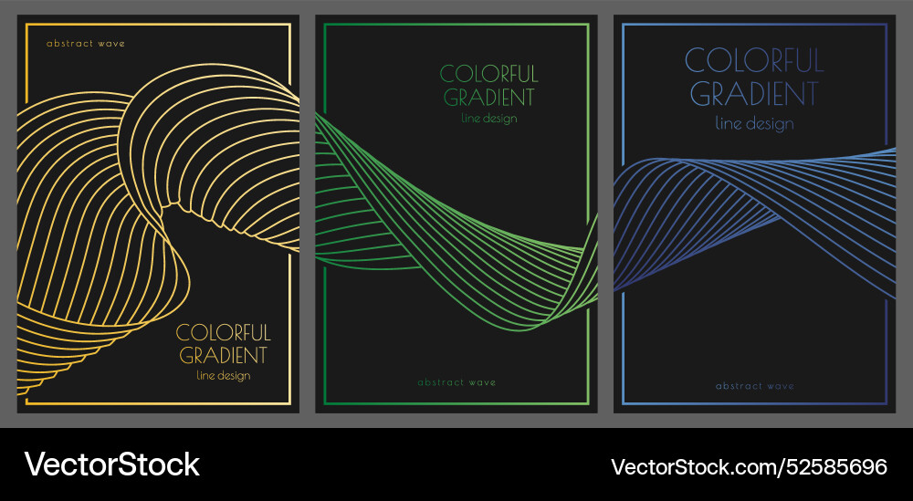 Abstract wave background the effect of dynamic vector image