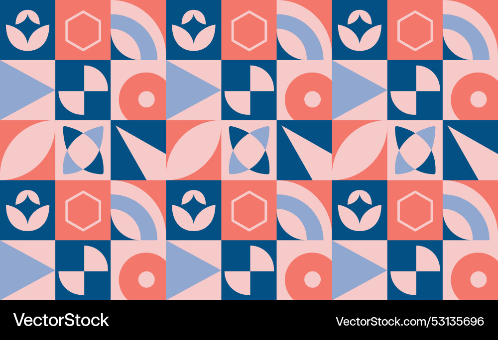 Geometry minimalistic background vector image
