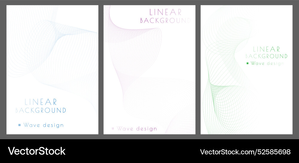 Abstract wave background the effect of dynamic vector image