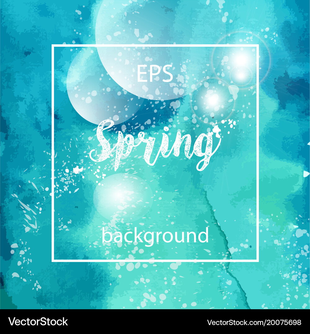 Spring abstract texture background vector image