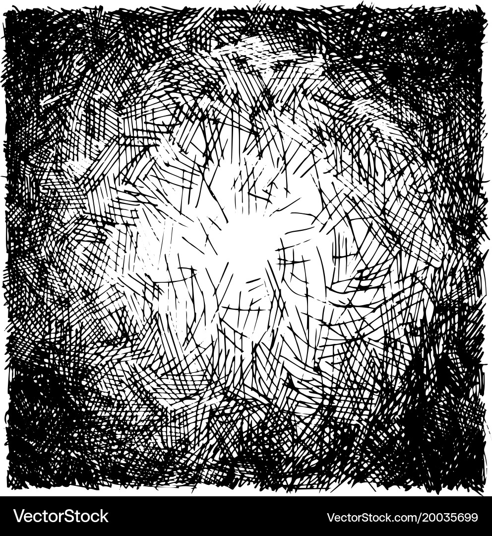 Grunge Hatching Texture Royalty Free Vector Image