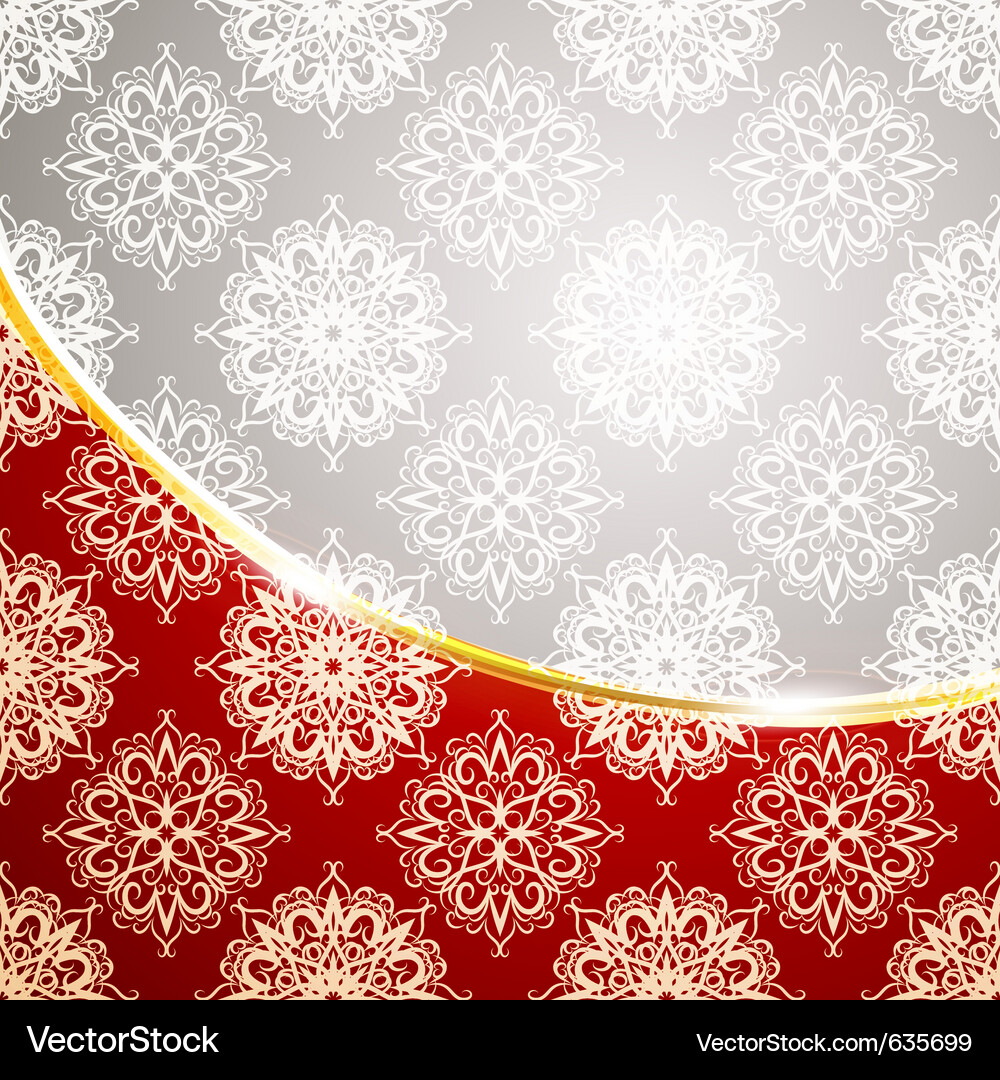 Winter pattern Vector Image