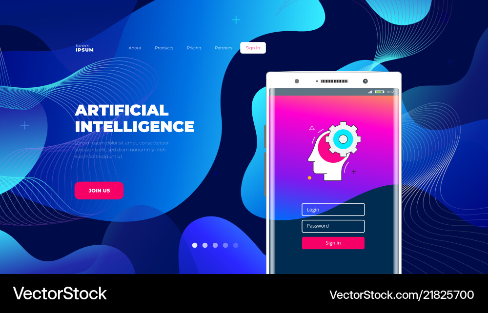 Abstract Gradient Background vector image