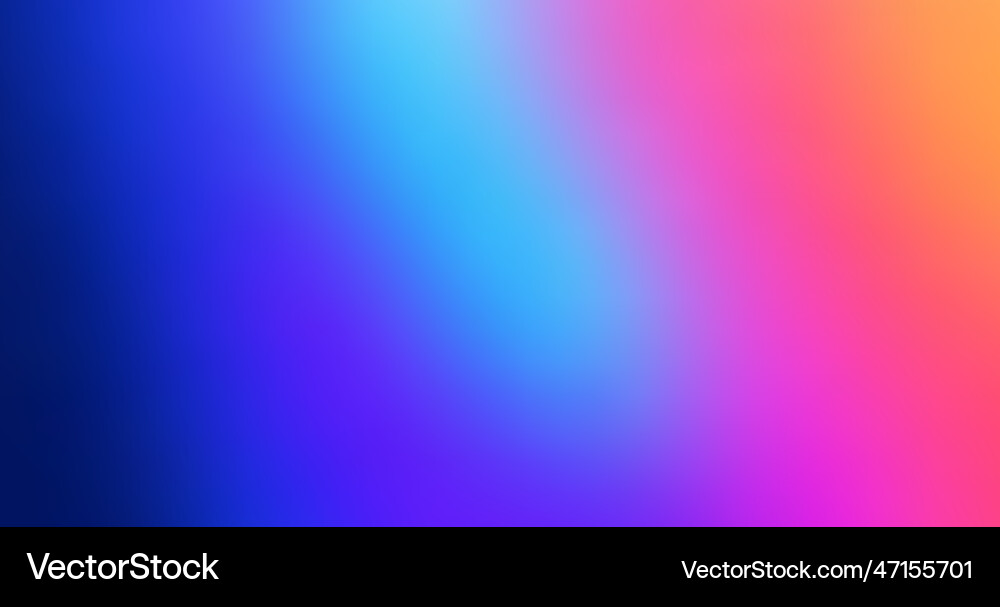 Abstract Colorful Gradient Mesh Vector Image