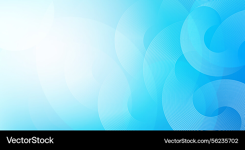Blue abstract background with elements circular Blue abstract background with elements circular vector image