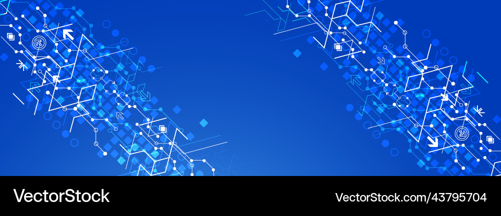 Abstract background on technological Abstract background on technological vector image