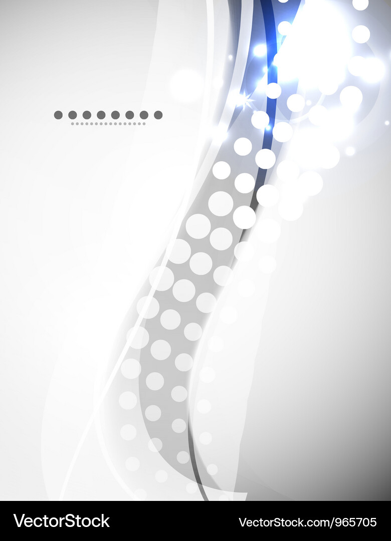 Grayscale wave background Vector Image