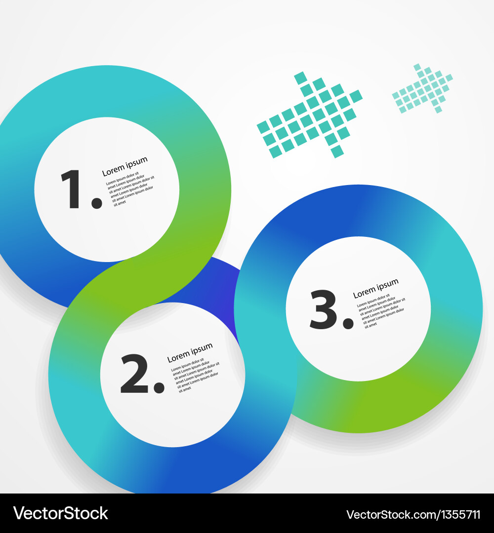 Modern Interface Elements vector image