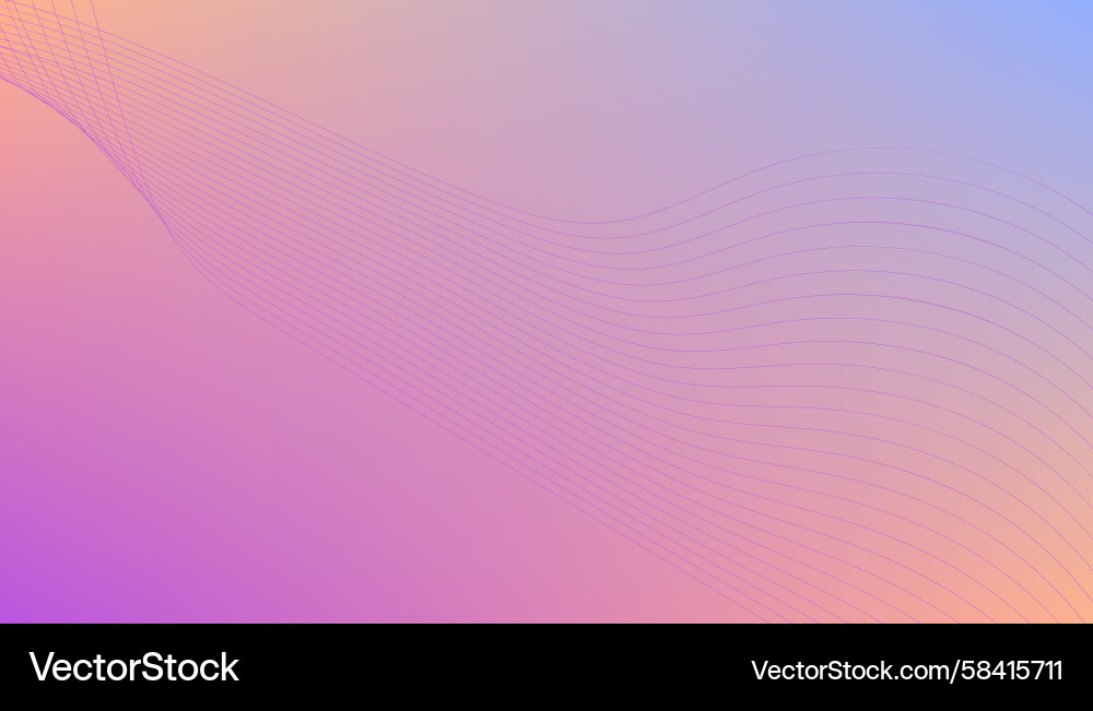 Smooth Color Gradient Backdrop Vector Image