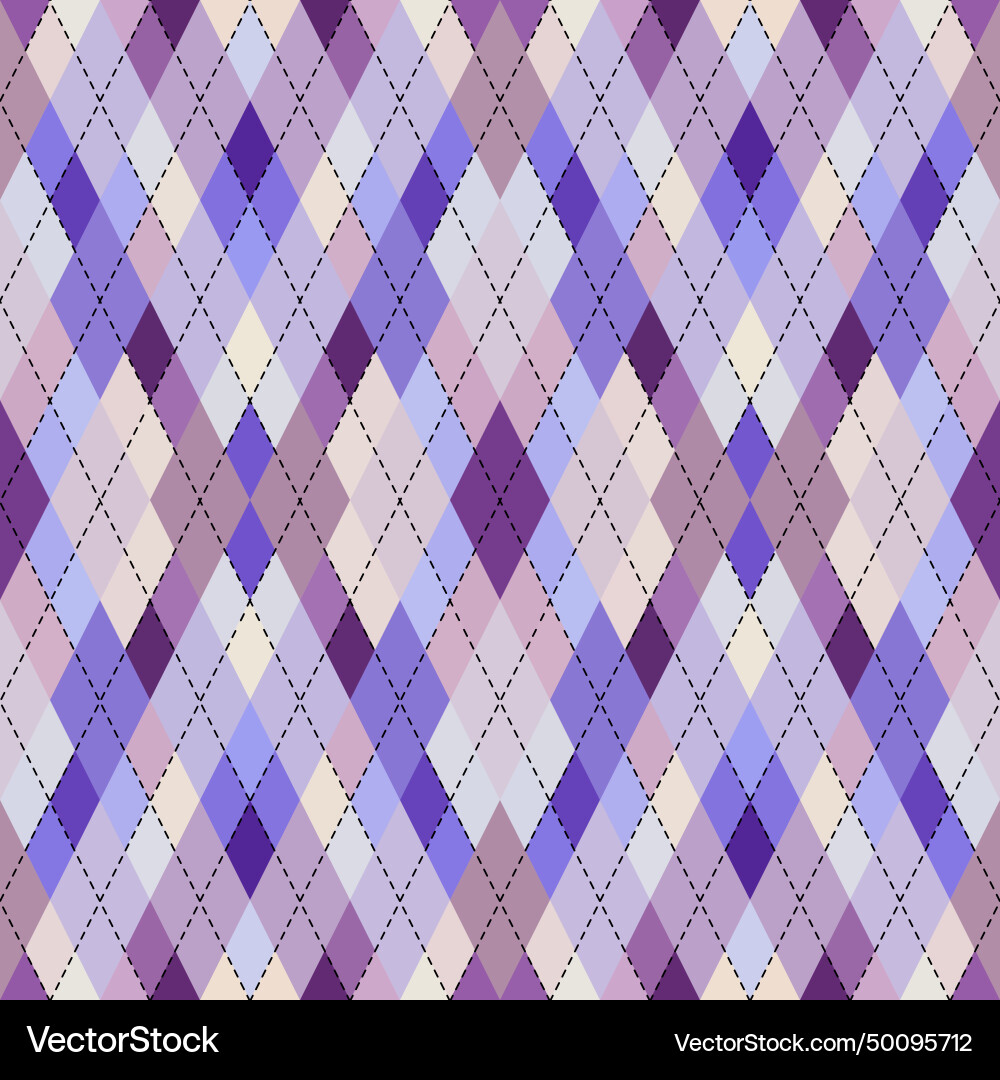 Argyle seamless pattern background Vector Image