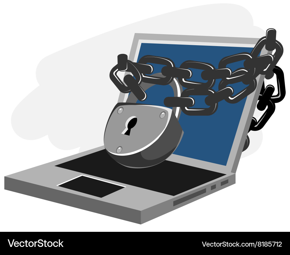Computer Security Concepts vector image