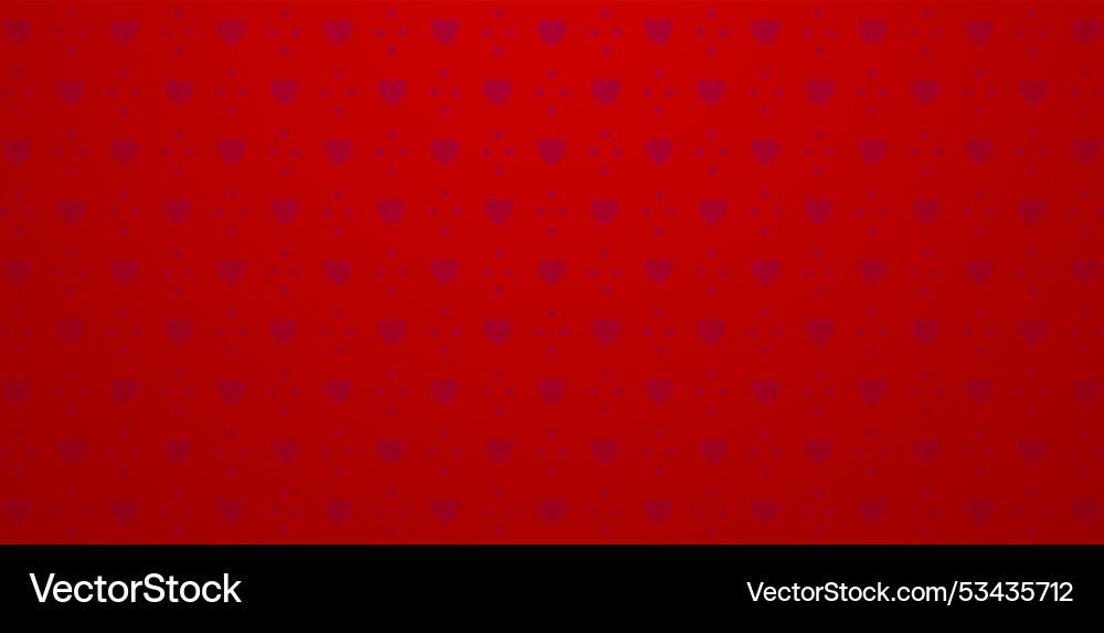 Heart shape polka dots pattern dark red background Heart shape polka dots pattern dark red background Vector Image