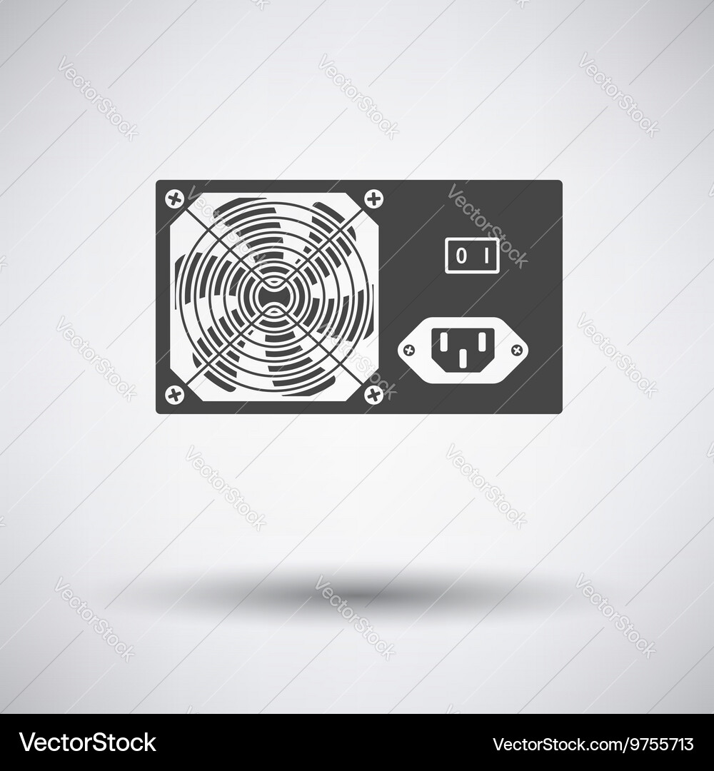 Power unit icon Royalty Free Vector Image - VectorStock