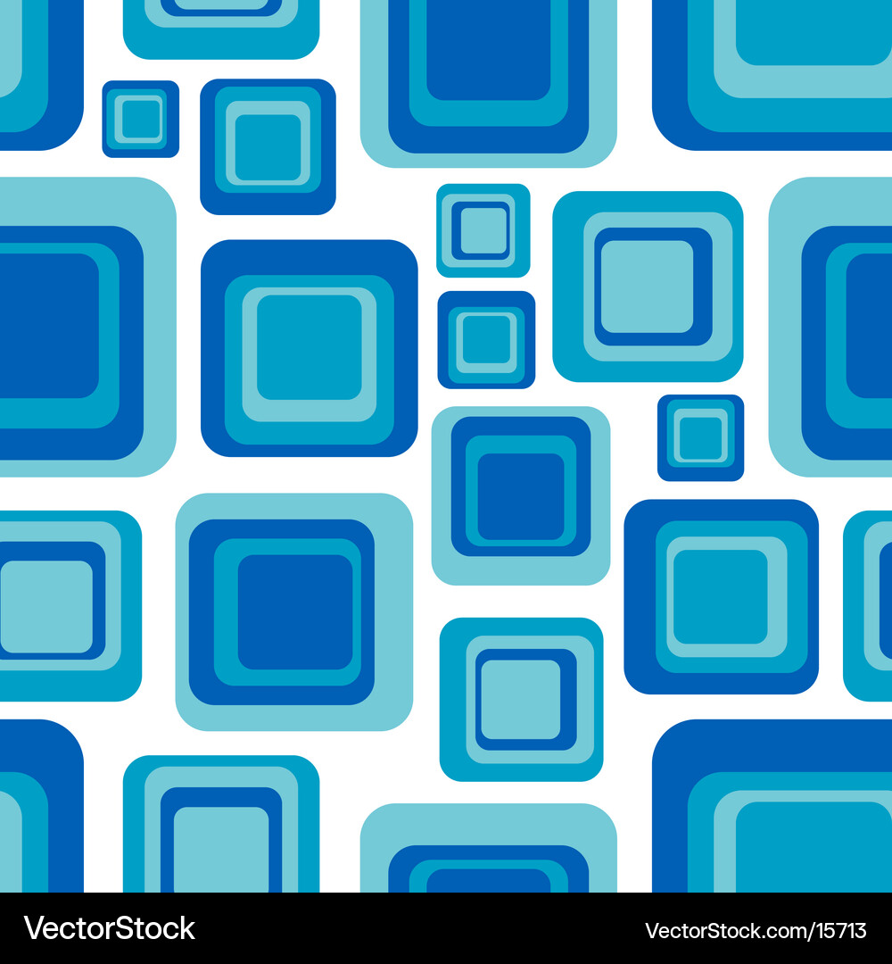 Retro Square Pattern Vector Image