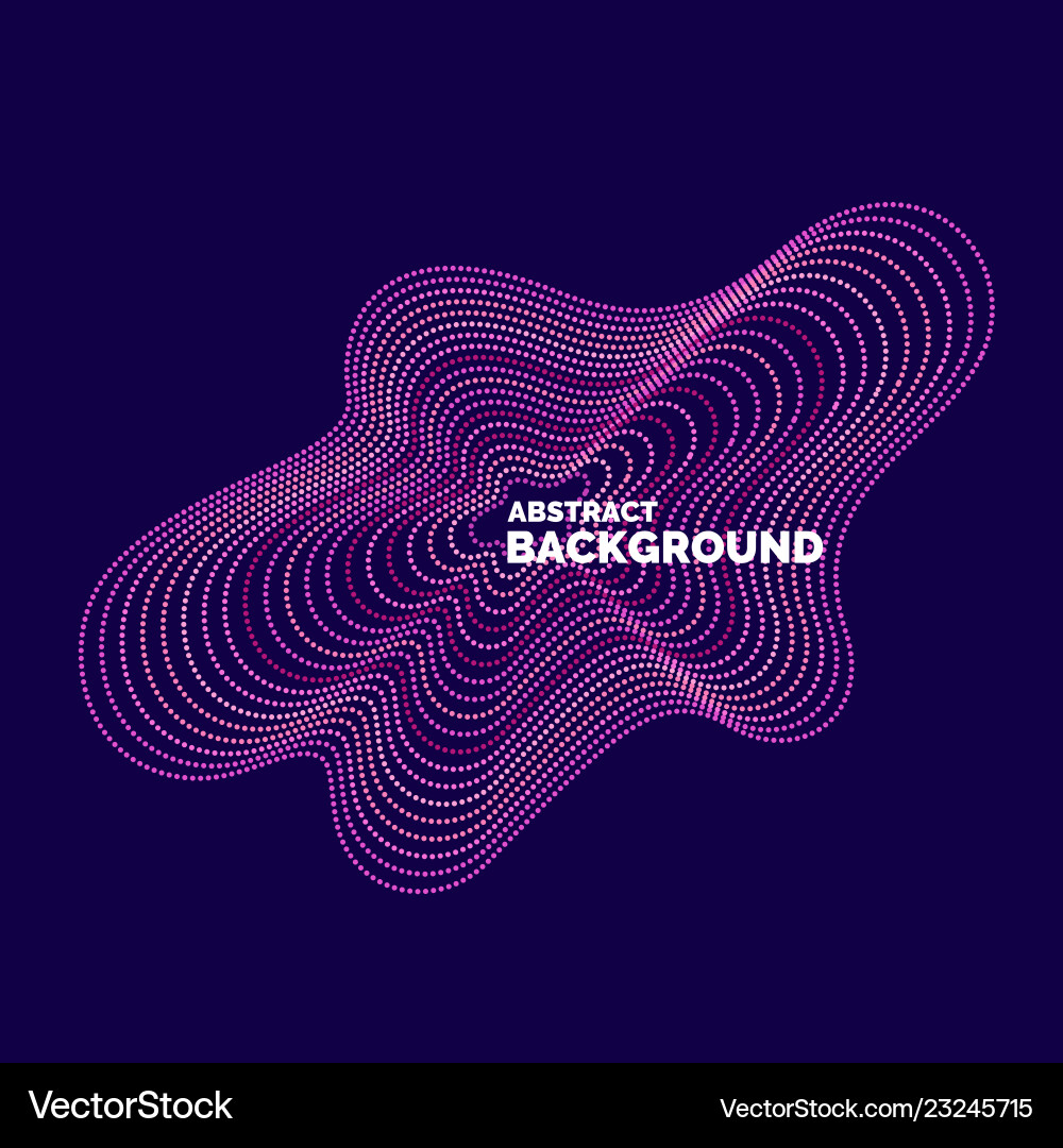 Abstract background with dynamic waves Abstract background with dynamic waves vector image