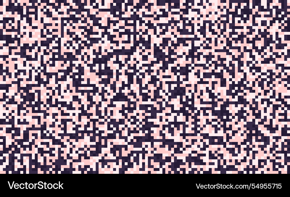 Geometric grid pattern with textured cubes vector image