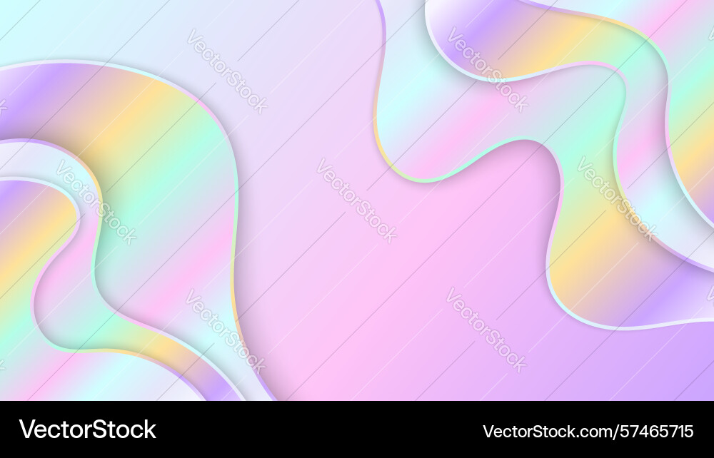 Pastel abstract wavy background with soft gradient Pastel abstract wavy background with soft gradient vector image