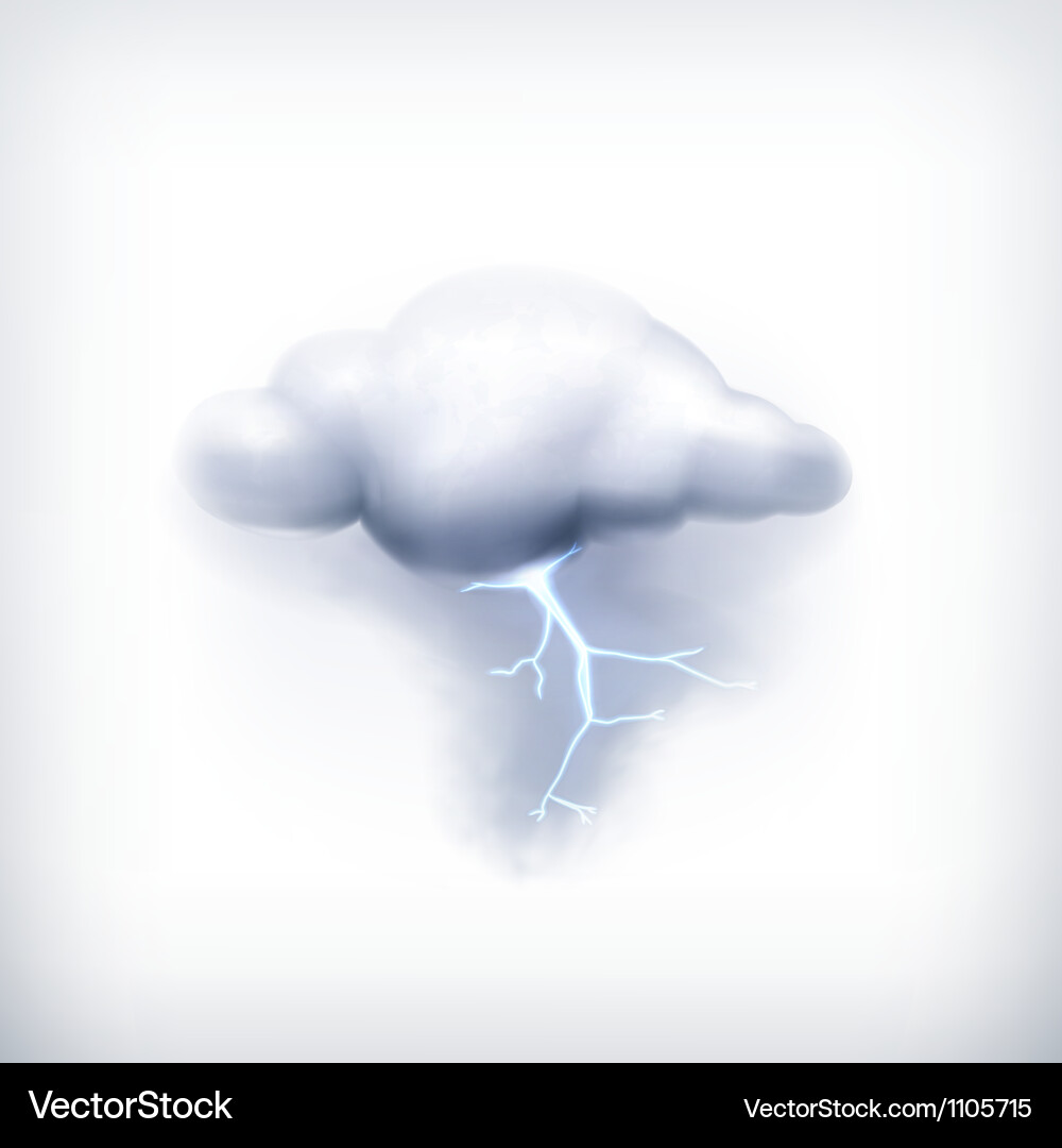 Storm icon Royalty Free Vector Image - VectorStock