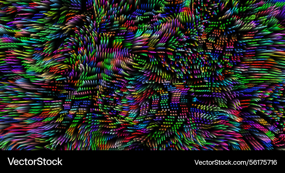 Colorful abstract texture created with gradient Vector Image