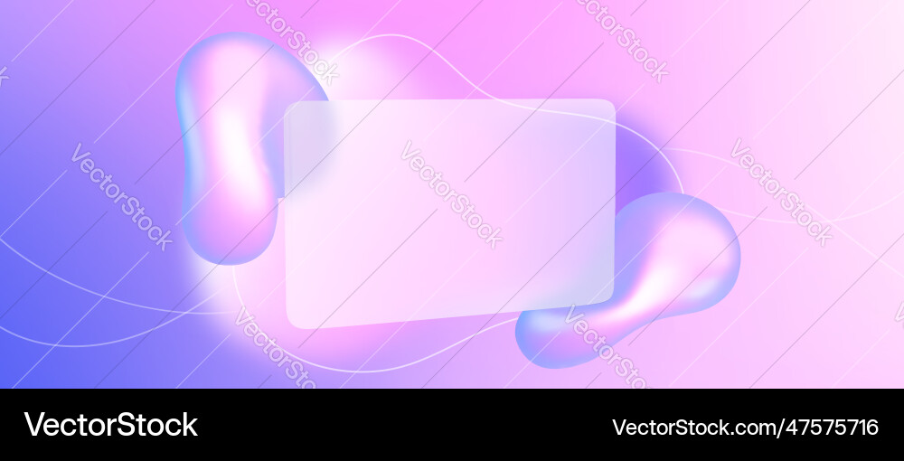Glass morphism abstract gradient background design Glass morphism abstract gradient background design vector image