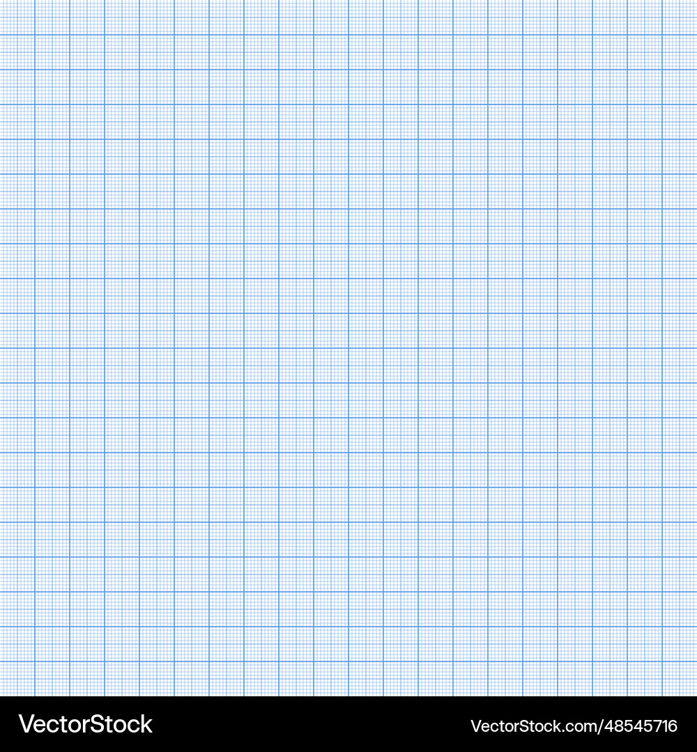 Sheet of graph paper with grid millimeter Sheet of graph paper with grid millimeter vector image